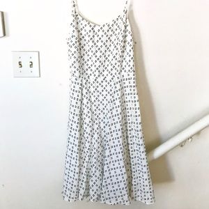 Old Navy white and navy summer dress